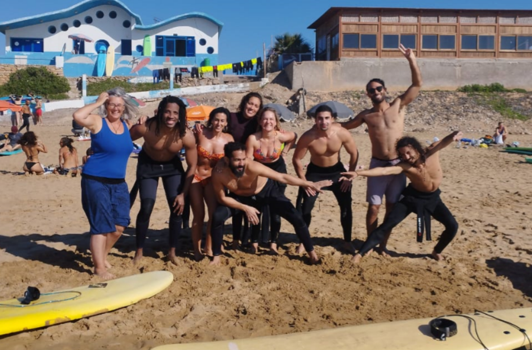 Surfing experience